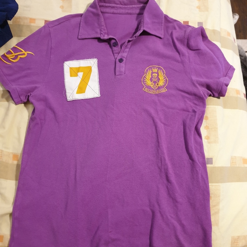 Purple rocobarocco polo